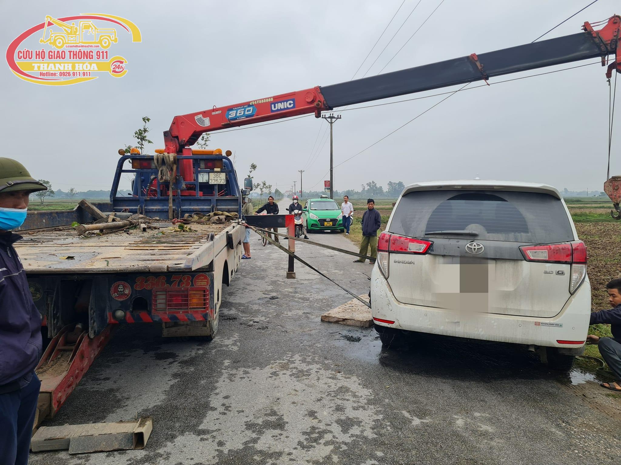 Cứu hộ ô tô tại Hà Trung