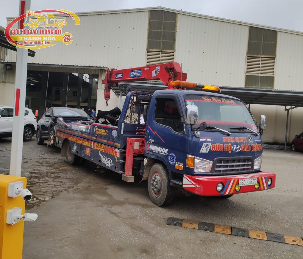 Cứu hộ cẩu, kéo, chở xe theo yêu cầu tại Lang Chánh